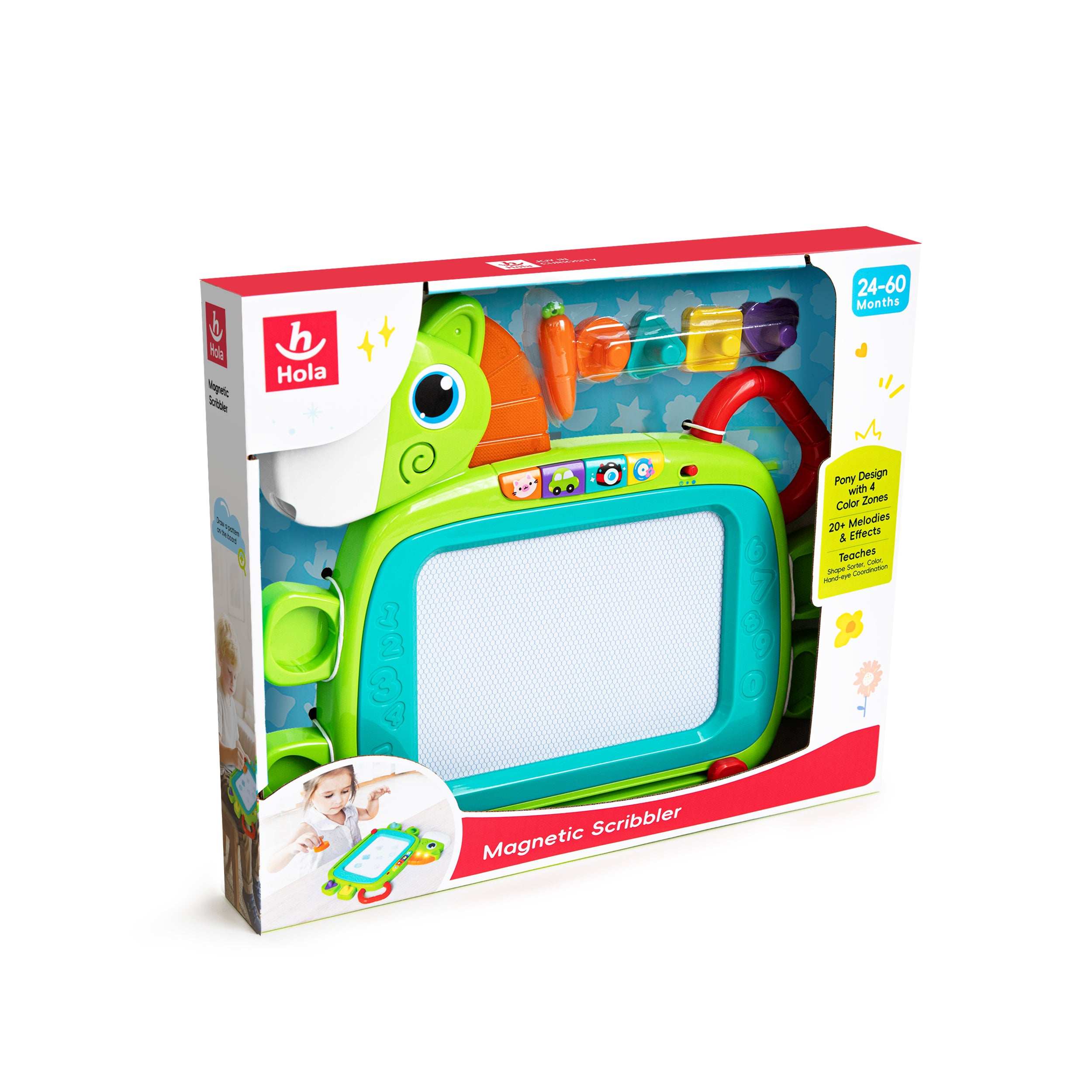 Hola Magnetic Scribbler with Music/Light for kids in Kuwait